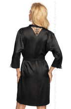 Load image into Gallery viewer, Irall Mallory Dressing Gown Black