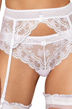 Load image into Gallery viewer, Roza Lagerta Suspender Belt White