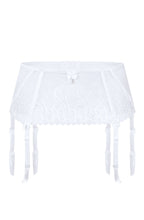 Load image into Gallery viewer, Roza Anuk Suspender Belt White