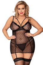 Load image into Gallery viewer, YesX YX954Q Black Chemise