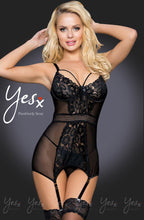 Load image into Gallery viewer, YesX YX955 Black Chemise
