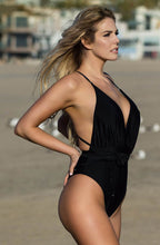 Load image into Gallery viewer, YesX YX965 One Piece Swimsuit Black
