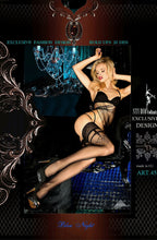 Load image into Gallery viewer, Ballerina 451 Hold Ups Nero (Black)