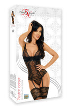 Load image into Gallery viewer, Peyton Corset Black