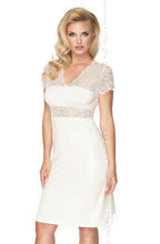 Load image into Gallery viewer, Irall Cameron Nightdress Cream 2XL-5XL