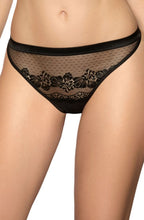 Load image into Gallery viewer, Roza Ellba Black Thong