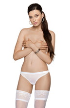 Load image into Gallery viewer, Roza Malani White Thong