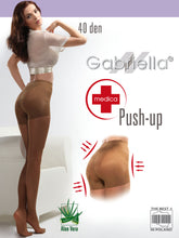 Load image into Gallery viewer, Gabriella Classic 40 Push Up Tights Beige
