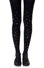 Load image into Gallery viewer, Zohara "Hollywood Boulevard" Black Tights
