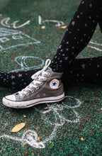 Load image into Gallery viewer, Zohara "Hollywood Boulevard" Black Tights