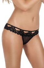 Load image into Gallery viewer, Roza Falka Thong Black