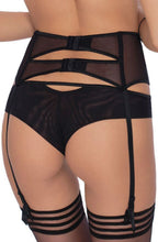 Load image into Gallery viewer, Roza Ilaris Suspender Belt Black