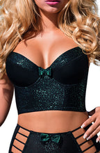 Load image into Gallery viewer, Roza Ilaris Half-Corset Black