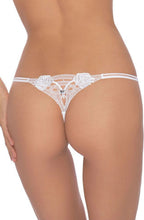 Load image into Gallery viewer, Roza Lea Thong White