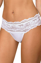 Load image into Gallery viewer, Roza Sefia Thong White
