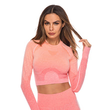 Load image into Gallery viewer, Peach Women＇s Hip-Lifting Quick-Drying Fitness Pants Running Sports Yoga Pants Stretch Hip Lift Skinny Yoga Clothes Suit
