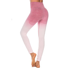 Load image into Gallery viewer, Peach Women＇s Hip-Lifting Quick-Drying Fitness Pants Running Sports Yoga Pants Stretch Hip Lift Skinny Yoga Clothes Suit
