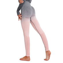 Load image into Gallery viewer, Peach Women＇s Hip-Lifting Quick-Drying Fitness Pants Running Sports Yoga Pants Stretch Hip Lift Skinny Yoga Clothes Suit
