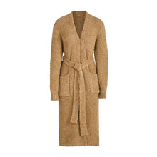 Load image into Gallery viewer, Women＇s Clothes Casual Fashion Plush Lace-up Long Cardigan Belted Bathrobe Homewear Coat
