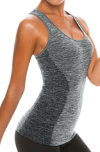 Load image into Gallery viewer, Control Body 212185 Sporty Tank Top With Bra Melange/Grey
