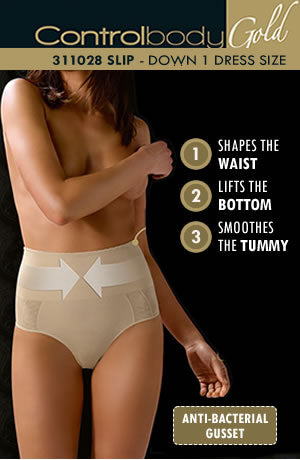 Control Body 311028G Shaping Brief Skin