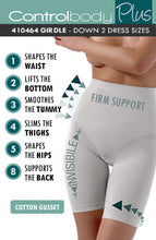 Load image into Gallery viewer, Control Body 410464 Girdle Nero
