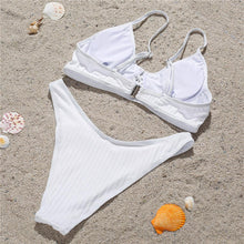 Load image into Gallery viewer, Next Level Ribbed Bikini Set
