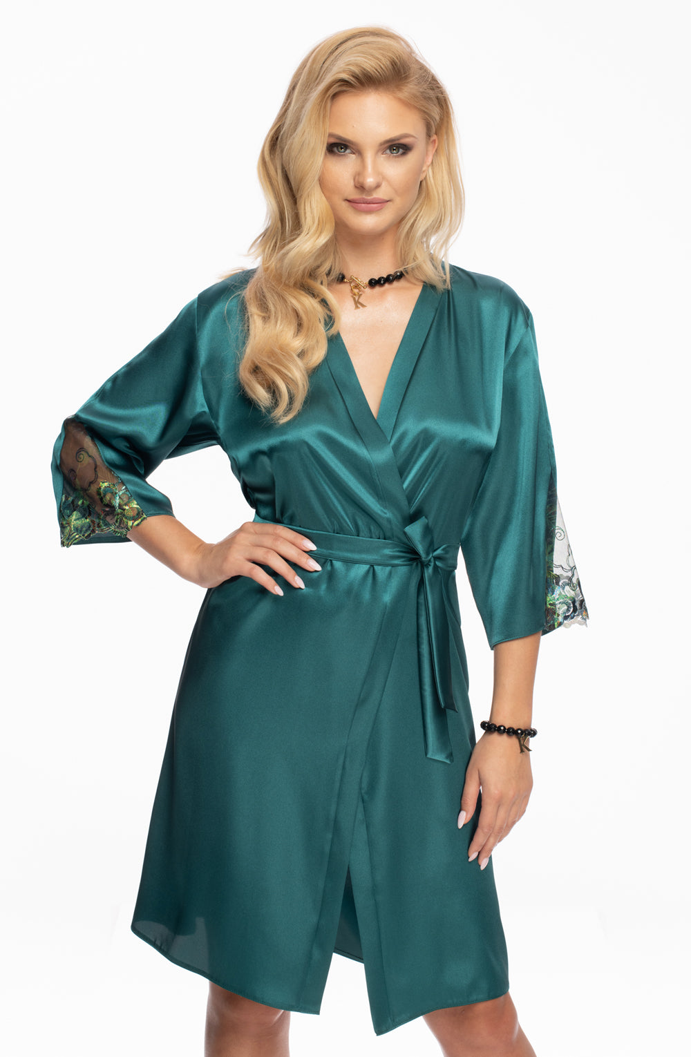 Irall Nikita Dressing Gown Jade