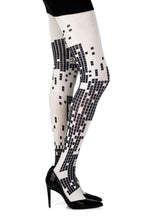 Load image into Gallery viewer, Zohara &quot;Game Boy&quot; Cream Print Tights
