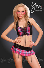 Load image into Gallery viewer, YesX YX145 Naughty School Girl Rose/Black
