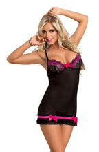 Load image into Gallery viewer, YesX YX673 Dress Rose/Black

