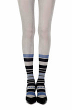 Load image into Gallery viewer, Zohara &quot;It&#39;s Britney&quot; Grey Print Tights
