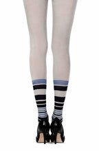 Load image into Gallery viewer, Zohara &quot;It&#39;s Britney&quot; Grey Print Tights
