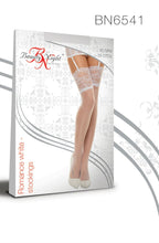 Load image into Gallery viewer, Romance Stockings White
