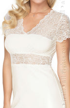 Load image into Gallery viewer, Irall Cameron Nightdress Cream 2XL-5XL
