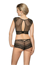 Load image into Gallery viewer, Roza Ellba Black Top

