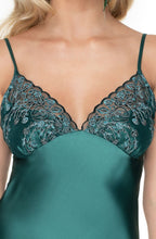 Load image into Gallery viewer, Irall Emerald II Nightdress Dark Green
