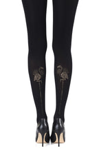 Load image into Gallery viewer, Zohara &quot;Miami Night&quot; Black Tights
