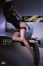 Load image into Gallery viewer, Gabriella Kabaretta Calze 153-222 Hold Ups Nero

