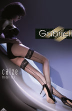 Load image into Gallery viewer, Gabriella Kabaretta Calze 155-223 Hold Ups Red
