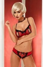 Load image into Gallery viewer, Irall Erotic Irall Erotic Oksana Black/Red
