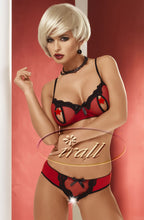 Load image into Gallery viewer, Irall Erotic Irall Erotic Oksana Black/Red
