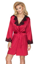 Load image into Gallery viewer, Irall Juniper Burgundy Dressing Gown
