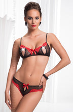 Load image into Gallery viewer, Irall Erotic Irall Erotic Letizia Black/Red
