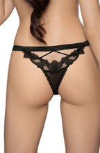 Load image into Gallery viewer, Roza Malani Black Thong
