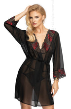 Load image into Gallery viewer, Irall Erotic Oriana Gown Black

