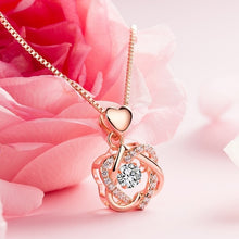 Load image into Gallery viewer, Rose Delight (Luxury Necklace Exquisitely Packaged in a Rose Gift Box)
