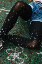 Load image into Gallery viewer, Zohara &quot;Hollywood Boulevard&quot; Black Tights
