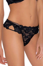 Load image into Gallery viewer, Roza Carmen Black Thong
