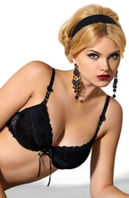 Load image into Gallery viewer, Roza Damaris Black Bra
